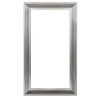 The Sterling Frame 36X72 Silver with Champagne Wash