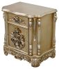 Platine Grand Carved Nightstand