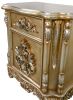 Platine Grand Carved Nightstand
