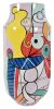 Whimsy Vase Painted 24In