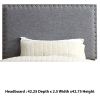 Herstal Contemporary Twin Headboard