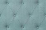 Alipaz Contemporary Twin Size Headboard, Blue