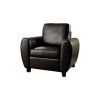 Hatton Contemporary Style Chair In Black Finish