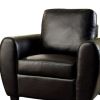 Hatton Contemporary Style Chair In Black Finish
