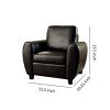Hatton Contemporary Style Chair In Black Finish