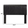 Villa Park II Queen Headboard, Espresso Finish