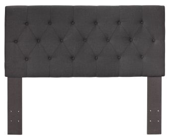 Lerroy II Contemporary Headboard, Gray