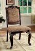 Bellagio Traditional Fabric Side Chair, Set Of 2