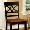 Torrington II Cottage Counter Height Chair With Wooden Seat, Set Of 2