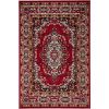Shinta Contemporary Area Rug Red