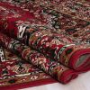 Shinta Contemporary Area Rug Red