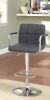 Corfu Contemporary Bar Stool With Arm In Gray