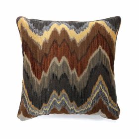 Seismy Contemporary Pillow, Multicolor, Set of 2 , Small