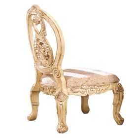 Tuscany III Traditional Side Chair, Antique White, Set of 2