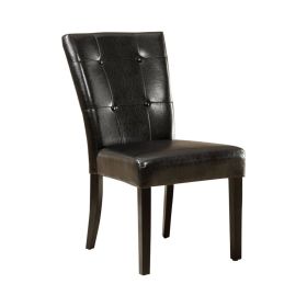 Marion I Contemporary Marion Side Chair, Expresso Finish, Set of 2