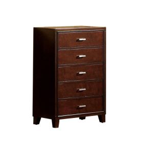 Prepossessing Contemporary Wooden Chest, Espresso Brown.