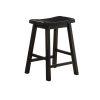 Gaucho 5 Piece Pack Counter Height Set, Black