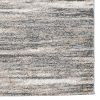 Zeni 5 x 7 Modern Area Rug, Smokey Lined Design, Soft Fabric, Ivory, Beige