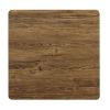 Industrial Style 3 Piece Dining Table Wood And Metal, Brown And Black