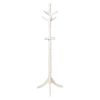 Prismo Transitional Style Coatrack, White