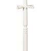 Prismo Transitional Style Coatrack, White