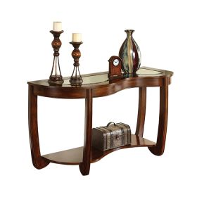 Crystal Falls Transitional Style Sofa Table