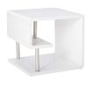 Ninove I Contemporary Style End Table, White