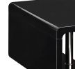 Ninove Contemporary Style End Table, Black