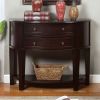 Chanti Transitional Espresso Side Table