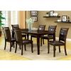 Woodside Contemporary Dining Table, Expresso Finish