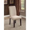 Dodson I Transitional Side Chair, Black, Set of 2