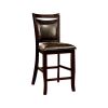 Woodside II Transitional Counter Height Chair, Set Of 2