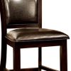Woodside II Transitional Counter Height Chair, Set Of 2