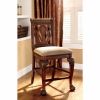 Petersburg II Traditional Counter Height Chair, Cherry Finish, Set of 2