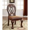 Wyndmere Traditional Side Chair, Cherry Finish, Set of 2