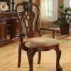 George Town Traditional George Town Arm Chair, Set of 2, Cherry Finish