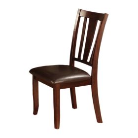 Edgewood I Transitional Side Chair, Expresso Finish, Set of 2