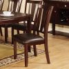 Edgewood I Transitional Side Chair, Expresso Finish, Set of 2