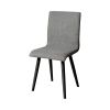 VILHELM I Midcentury Modern Side Chair, Gray, Set of 2