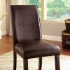 Gladstone I Contemporary Side Chair, Dark Walnut Finish, Set of 2