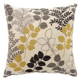 JILL Contemporary Big Pillow With fabric, Multicolor Finish, Set of 2