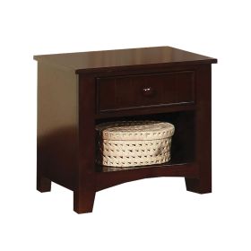 Furniture Of America Omnus Dark Walnut Nightstand