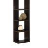 Simple And Stylish Corner Display Cabinet, Brown