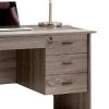 Adorning Contemporary Style Office Desk , Gray