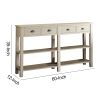 Galileo Console Table In Cream Finish