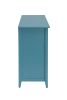 Flavius Console Table With 6 Drawers, Blue