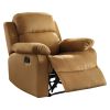 Parklon Recliner , Brown Microfiber