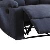 Rosia Comfy Recliner , Blue Linen