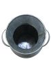 Countryside Galvanized Metal Milk Can Shape Pitcher, Gray