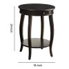 Alysa End Table, Black